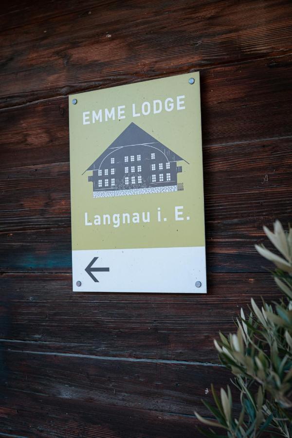 Emme Lodge Langnau Bagian luar foto